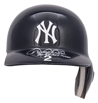 Derek Jeter Signed & Inscribed "00 AS WS MVP" New York Yankees Batting Helmet (MLB Authenticated)